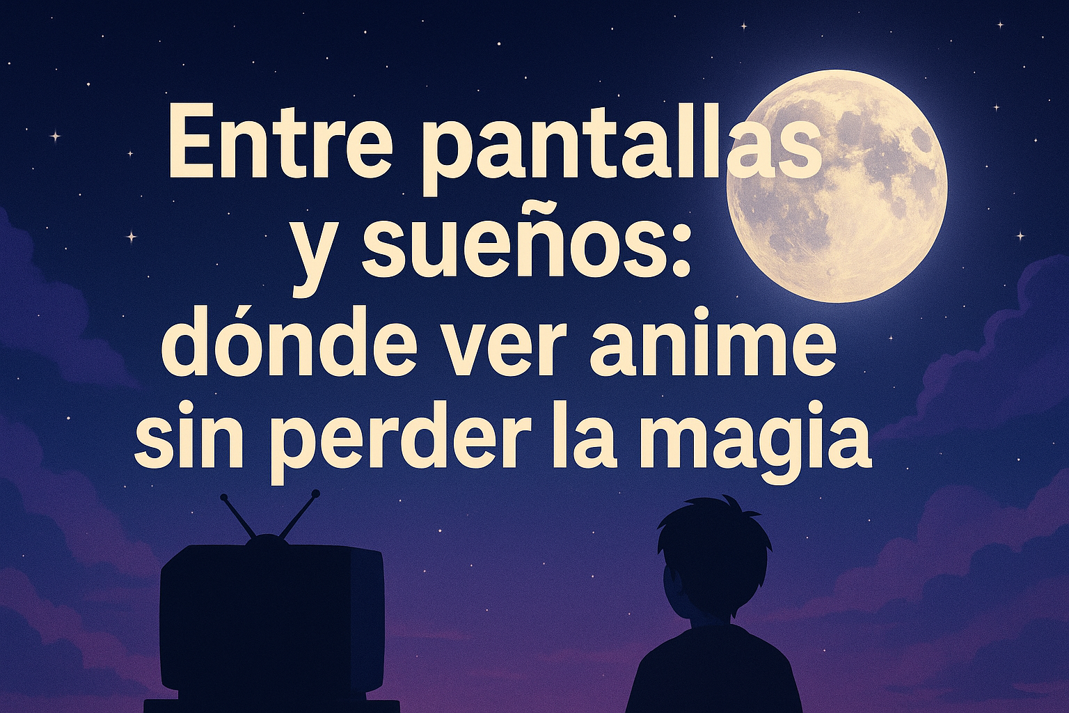 Entre pantallas y sueños: dónde ver anime sin perder la magia🌌 Entre pantallas y sueños: dónde ver anime sin perder la magiaEntre pantallas y sueños: dónde ver anime sin perder la magia