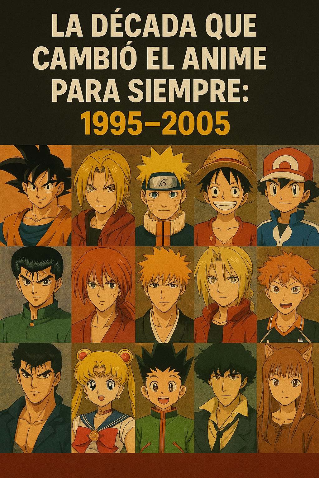 La década que cambió el anime para siempre: 1995–2005
